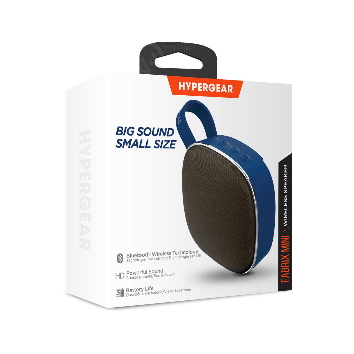 Bocina Bluetooth Recargable Azul Hypergear