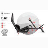 Soporte para simulador de Fórmula F-GT y GT Next Level