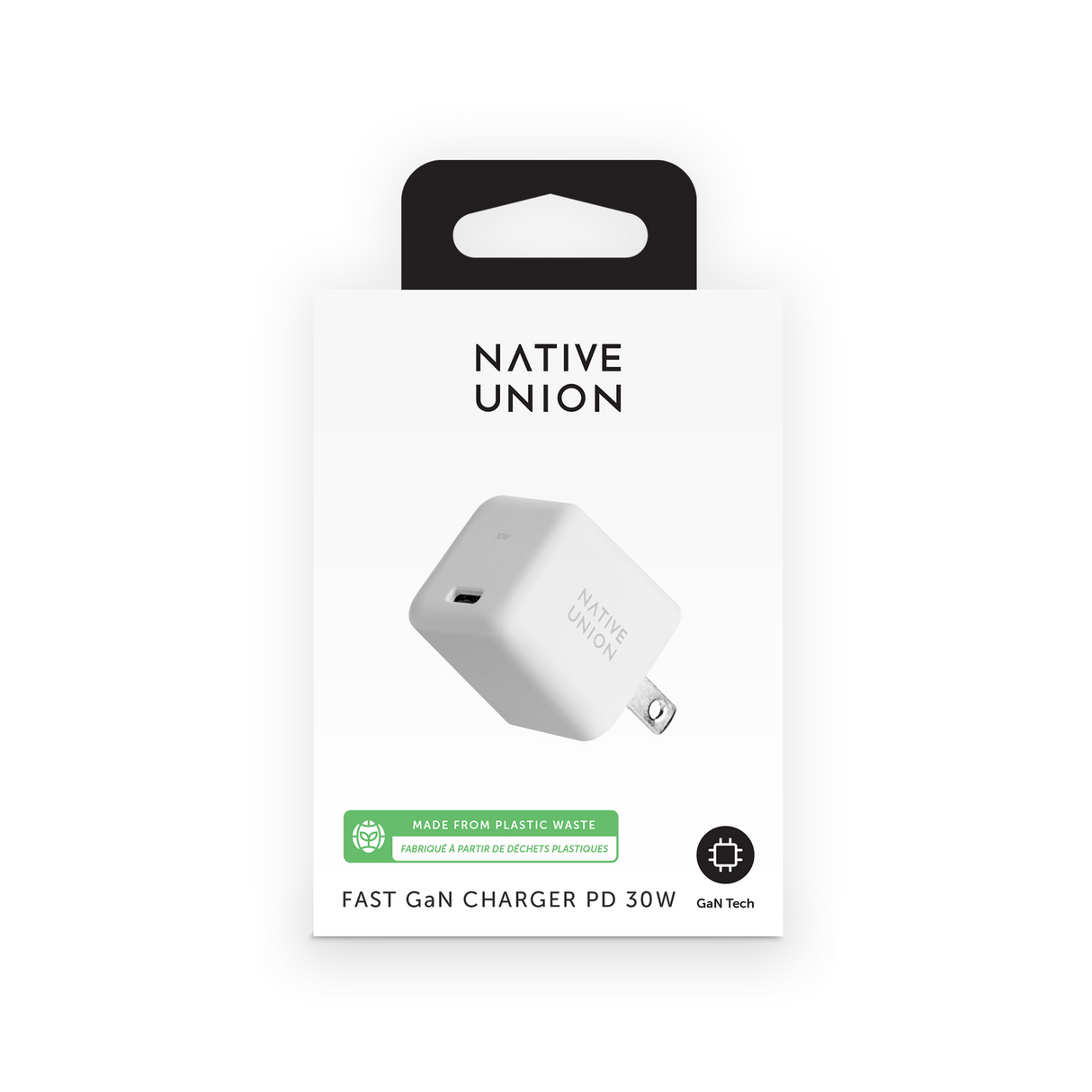 30W White Fast Wall Charger Native Union