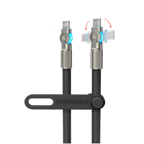 Hypergear Cable USB-C 3.6m Carga Rápida y Diseño Reforzado