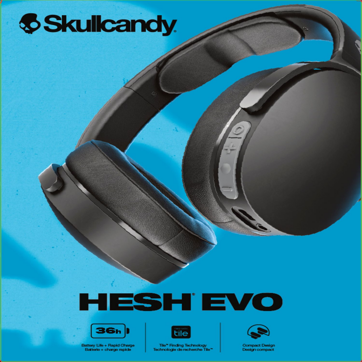 Skullcandy BT Hesh Evo On-Ear Wireless Headphones