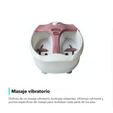 Tina de hidromasaje para pies Premium Therapy Rosa Life&care