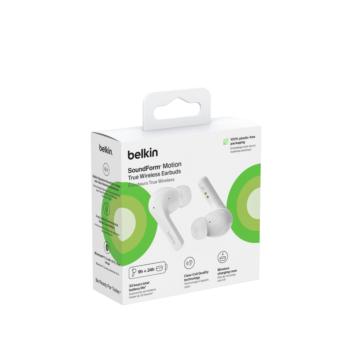 Audifonos Belkin True Wireless Blancos