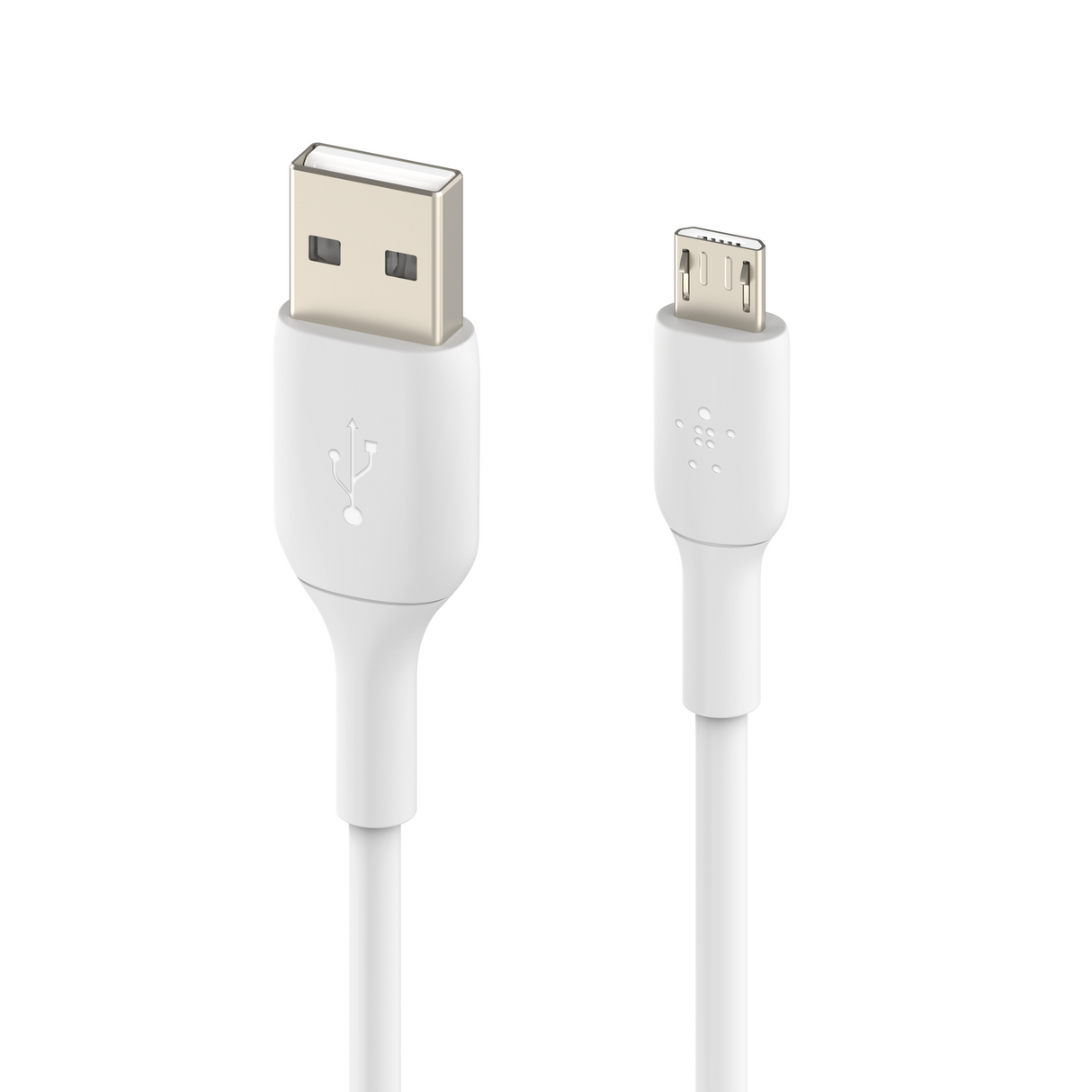 Cable Usb-A A Micro-Usb Blanco 1M