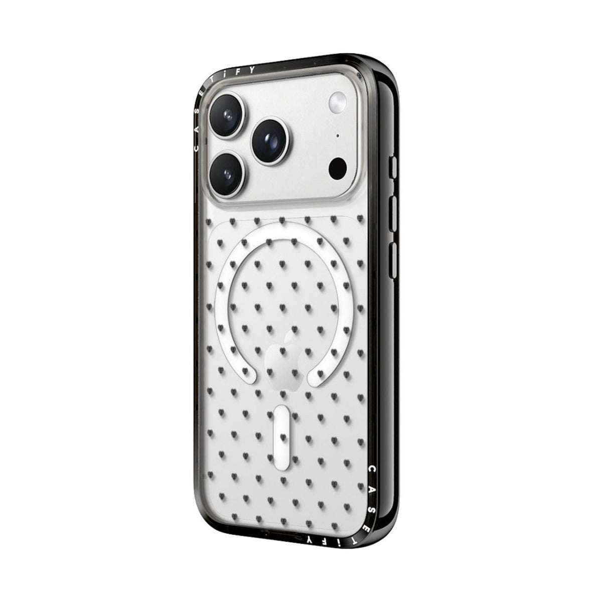 Funda Casetify Compact Para iPhone 18 Pro Max Polka Hearts