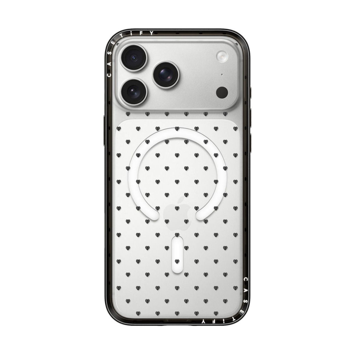 Funda Casetify Compact Para iPhone 18 Pro Max Polka Hearts