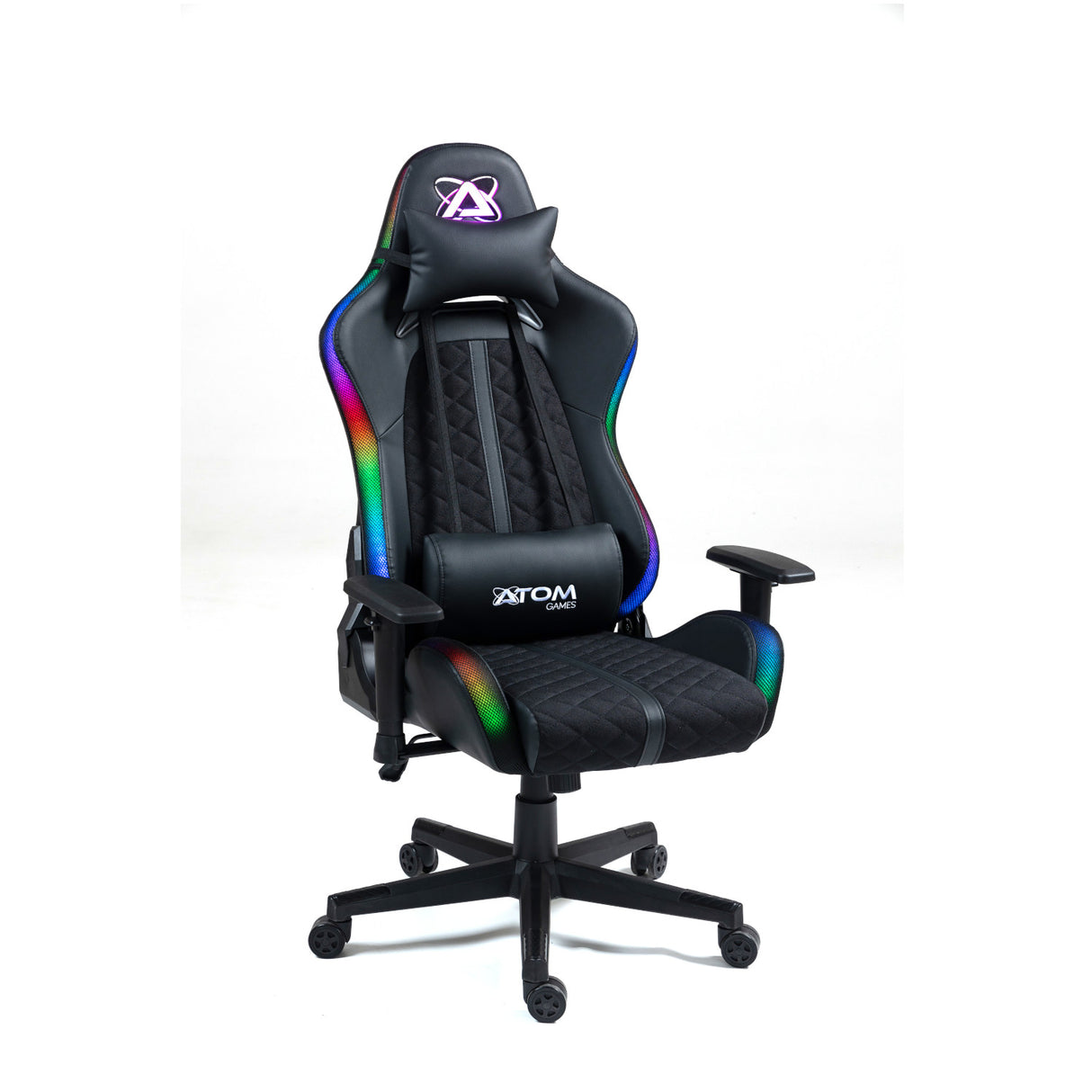 Silla Gamer Reclinable Phantom RGB Atom Games Universal