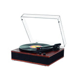 Tocadiscos Bluetooth y USB Retro Caoba Bonn