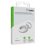 Soporte Seguro Apple para AirTag con llavero Blanco - Belkin