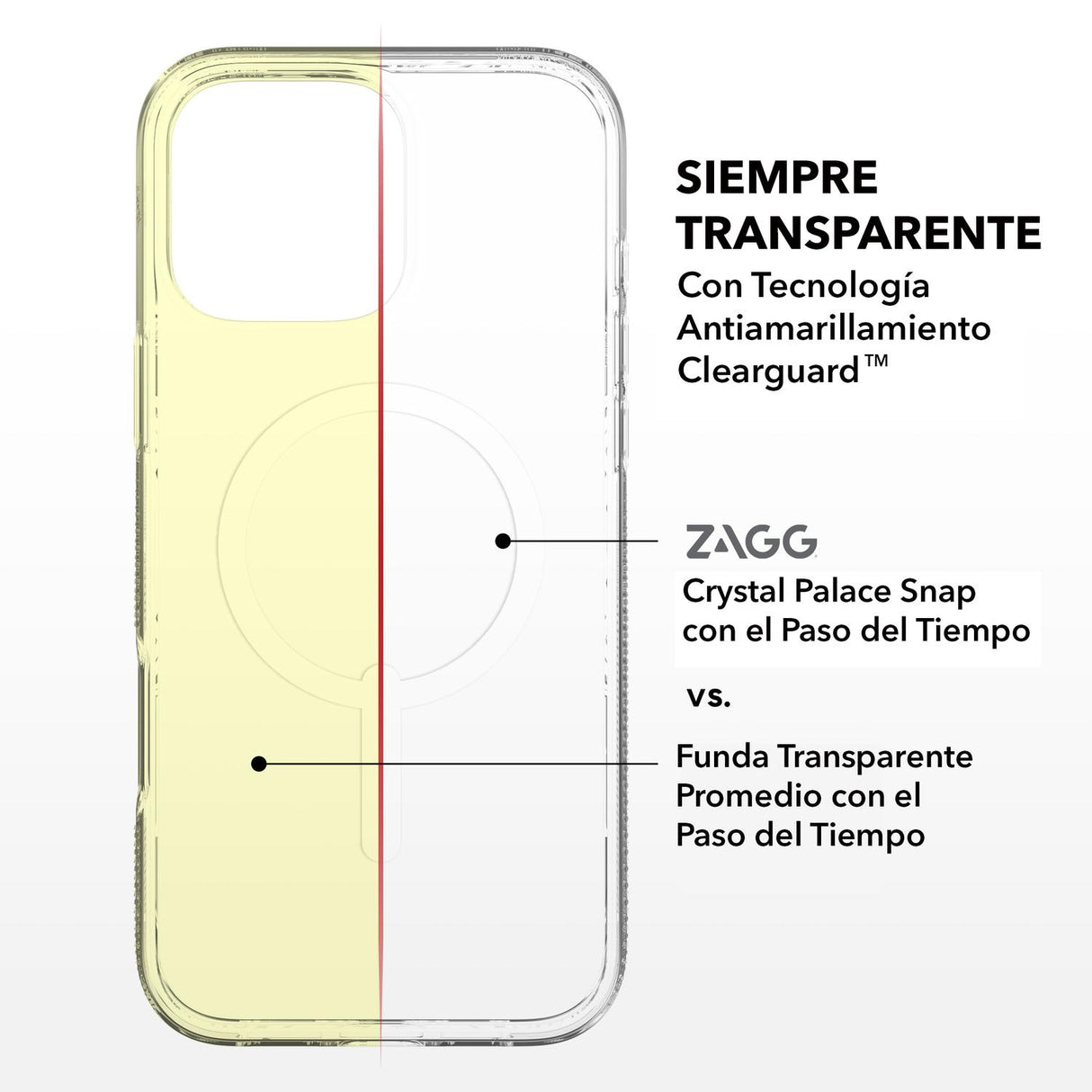 Funda Zagg Crystal Palace para iPhone 16