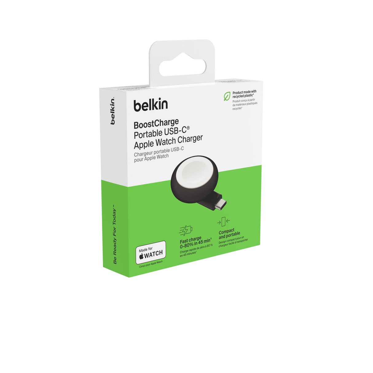 Cargador Belkin Portatil Usb-C Para Apple Watch