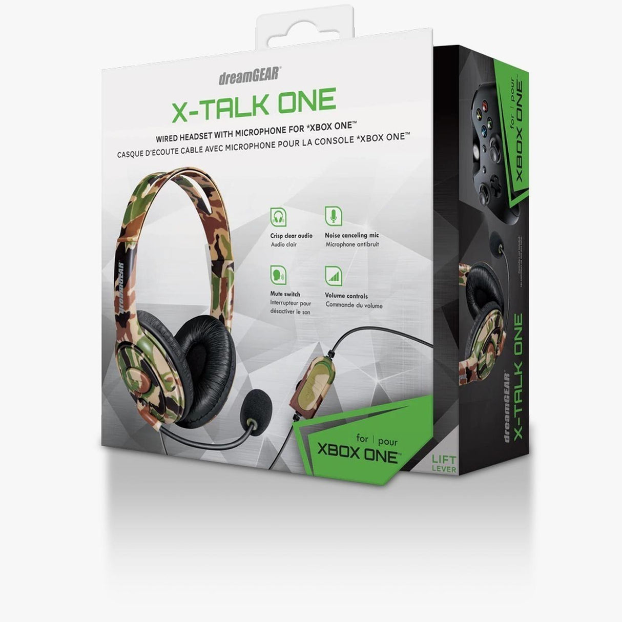 Diadema Gamer X-talk Para Xbox One Color Camuflaje Dreamgear