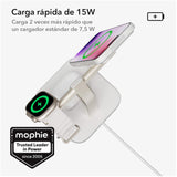 ZAGG mophie Dock Inalámbrico Qi2 3 en 1