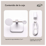 ZAGG mophie Dock Inalámbrico Qi2 3 en 1