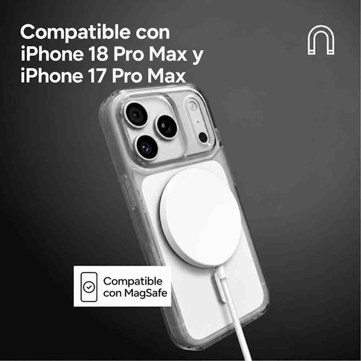 Funda Snap Zagg Crystal Palace Lite Para iPhone 18 Pro Max Transparente