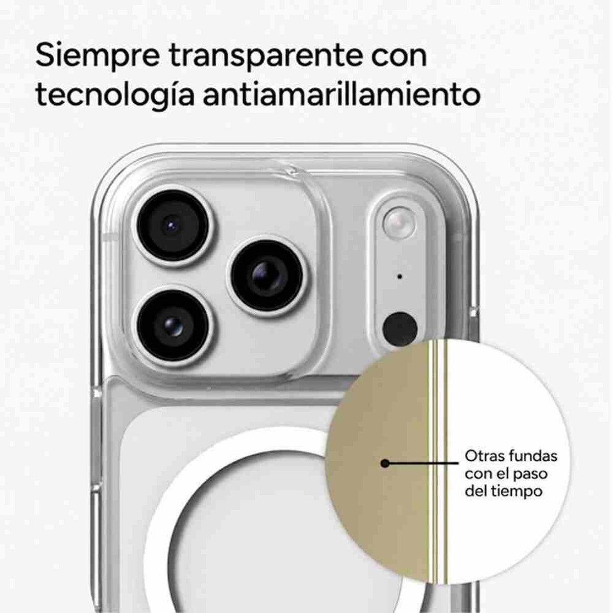 Funda Snap Zagg Crystal Palace Lite Para iPhone 18 Pro Max Transparente
