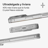 Funda Snap Zagg Crystal Palace Lite Para iPhone 18 Pro Max Transparente