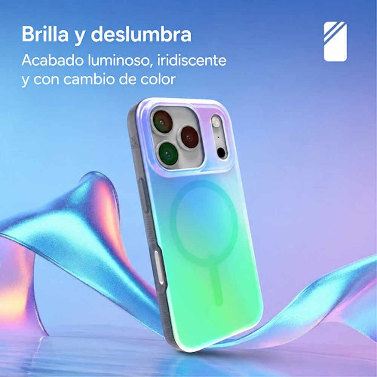 Funda Snap Zagg Milan Para iPhone 18 Pro Raven