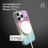 Funda Snap Zagg Milan Para iPhone 18 Pro Tornasol