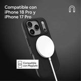 Funda Snap Zagg Luxe Para iPhone 18 Pro Negro