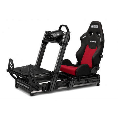 Simulador Next Level Racing GTElite Aluminio + Asiento PRS2 Reclinable