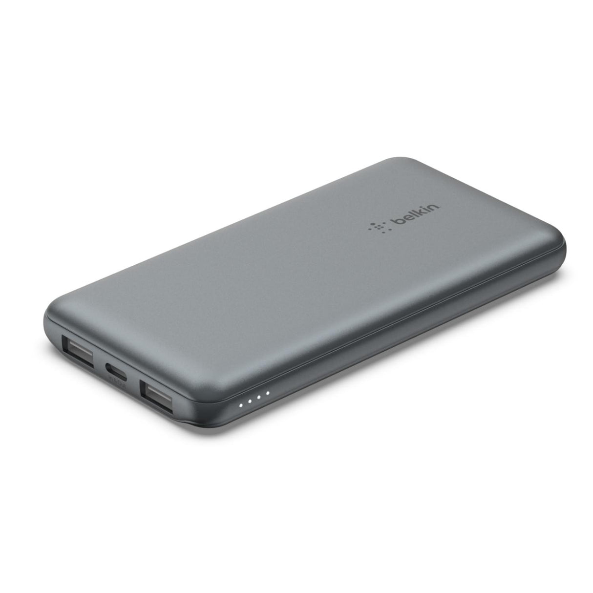 Power Bank 10k Usb-A and C Input 15w Belkin Gray