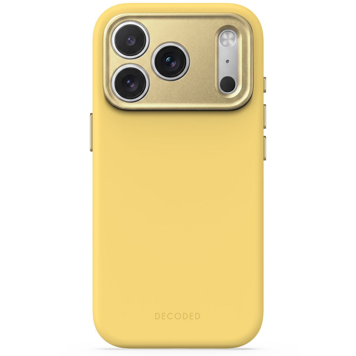 Funda Decoded Silicone Para iPhone 18 Pro Max Amarillo