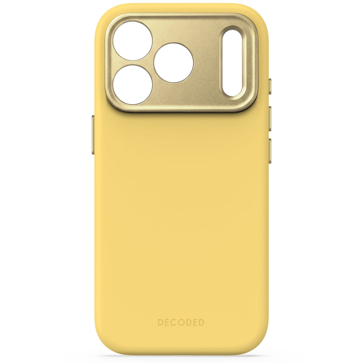 Funda Decoded Silicone Para iPhone 18 Pro Max Amarillo