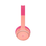 Auriculares inalámbricos supra aurales para niños BL- Rosa