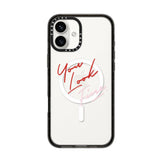 Funda CASETiFY You Look Love para iPhone 16 Plus