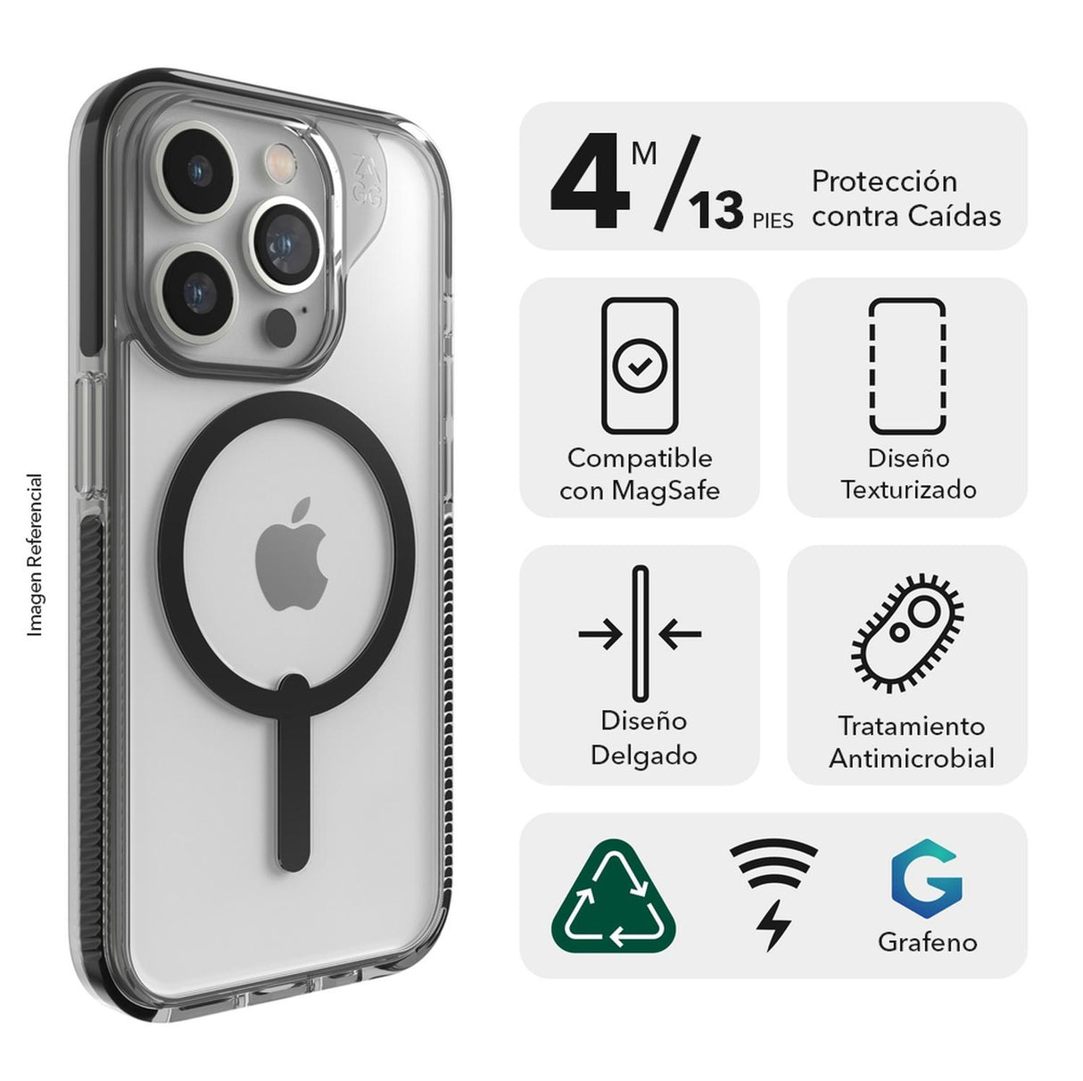 Funda Santa Cruz Snap para iPhone 15 Pro