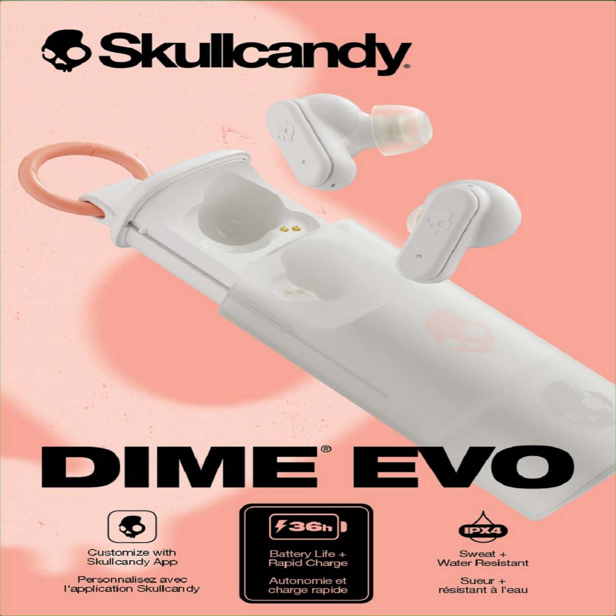 Audífonos Skullcandy TW Dime Evo In-Ear Inalámbricos