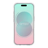Funda Para iPhone 17 Air Transparente Blue Blossom AMPD