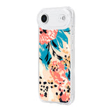 Funda Para iPhone 17 Air Transparente Blue Blossom AMPD