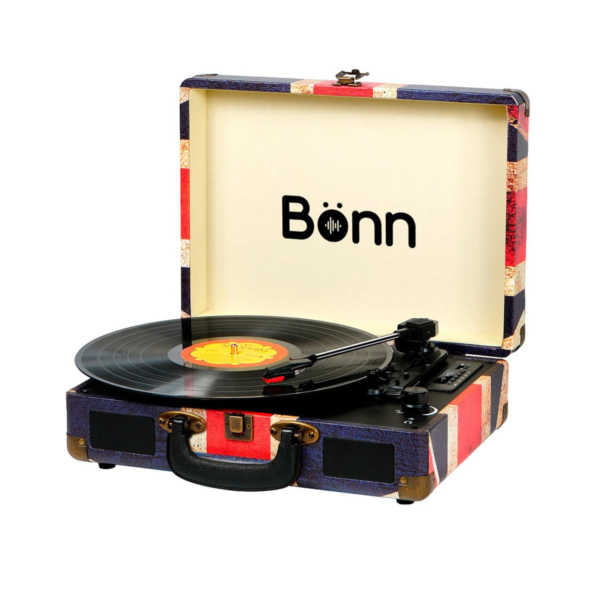 Bonn Bluetooth Record Player Suitcase -UK