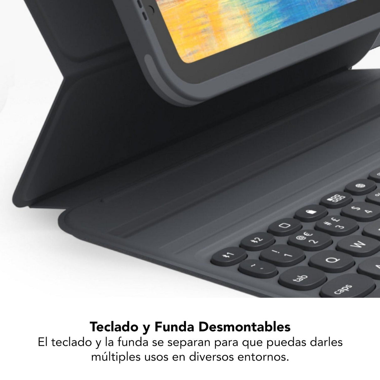 Teclado ZAGG Pro Keys para iPad 10.9 10th Gen - Negro