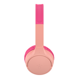 Supra-aural wireless headphones for children BL- Pink