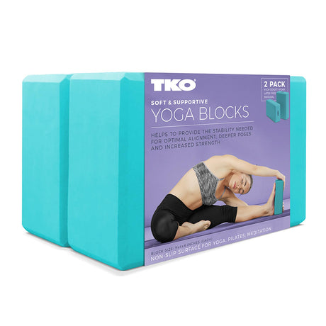 Juego De Bloques De Yoga Set De 2 Piezas TKO