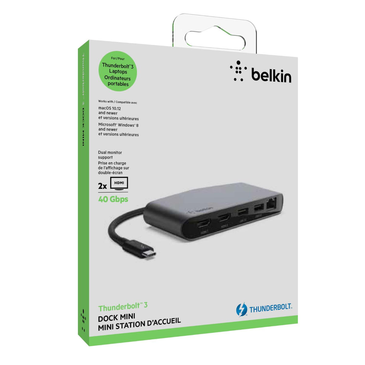 Base Thunderbolt 3 Mini HD Belkin