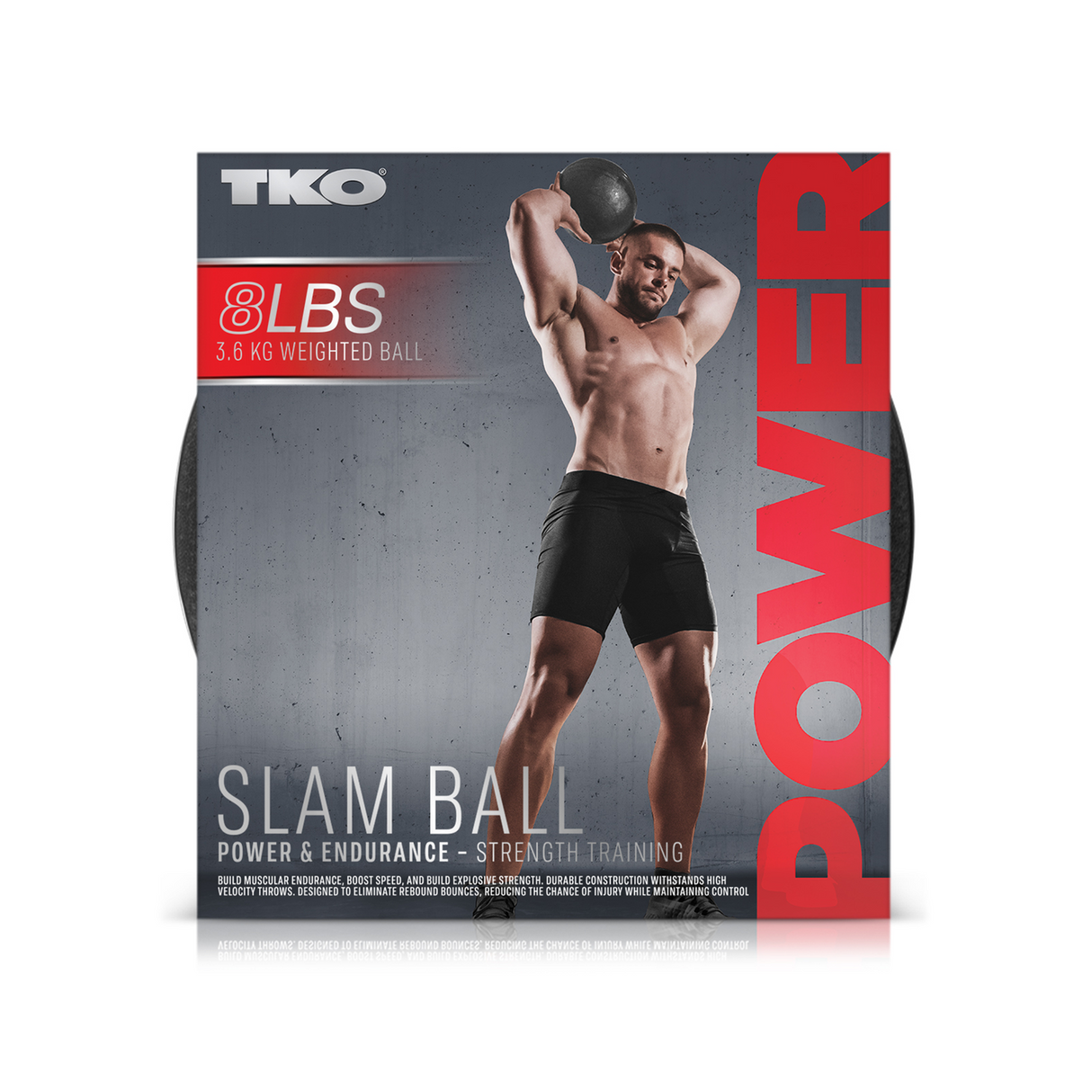 Tko Black 8 Pound Exercise Ball