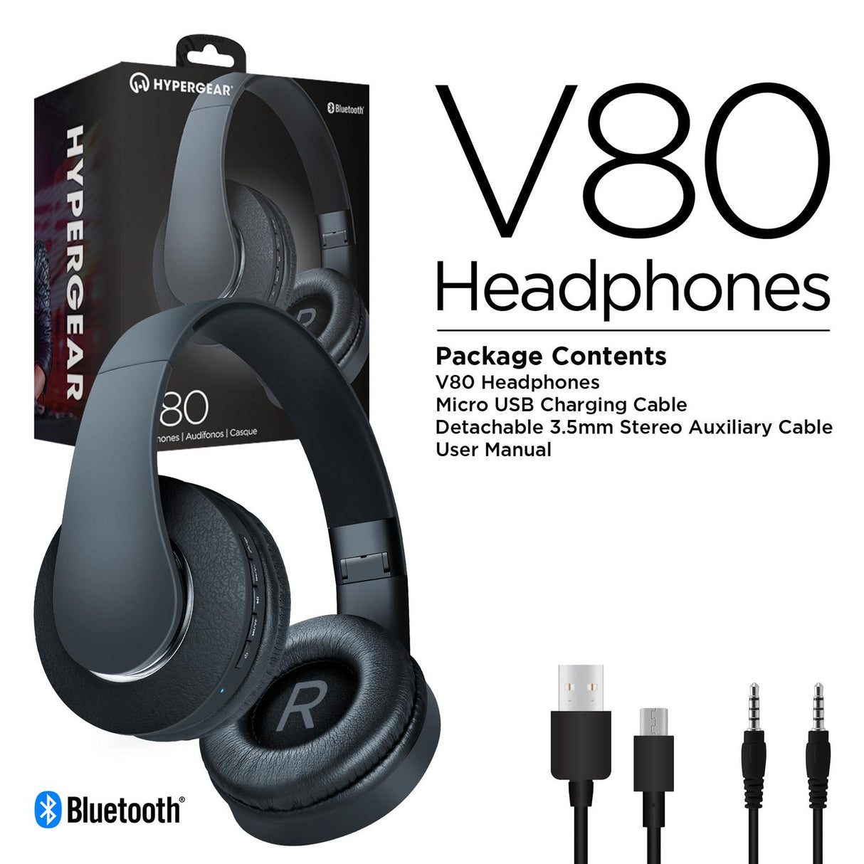 Auricualares Dreamgear Studio Bluetooth V80