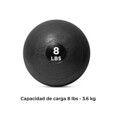 Pelota De Ejercicio De 8 Libras Negro Tko