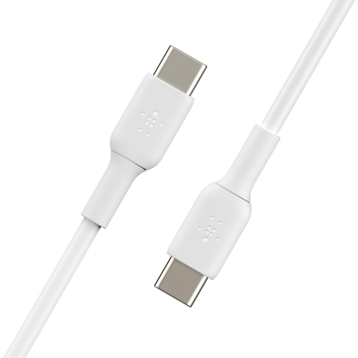 Cable USB-C a USB-C 1M Blanco BOOST↑CHARGE™