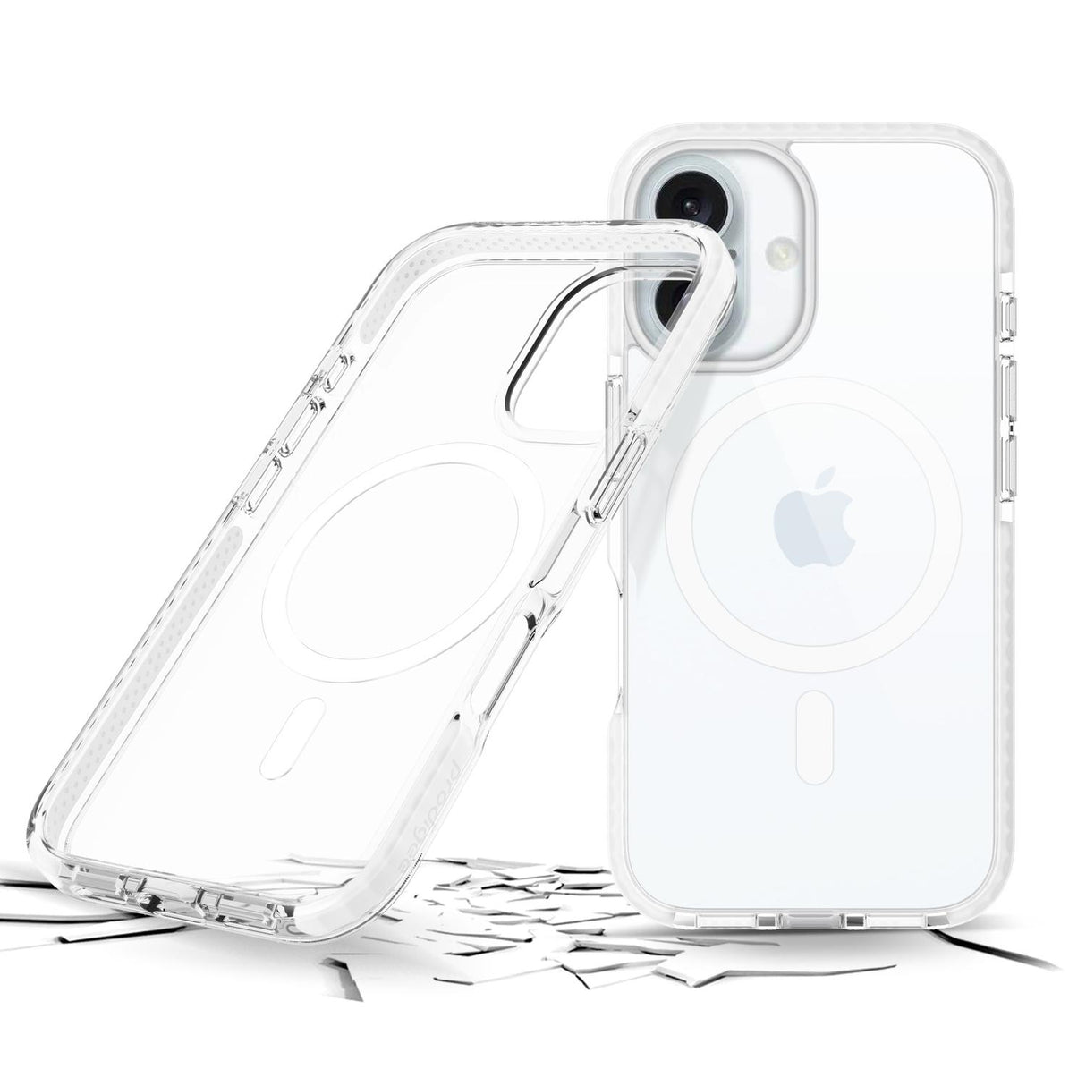 Funda Prodigee Magneteek para iPhone 16 Plus Blanco