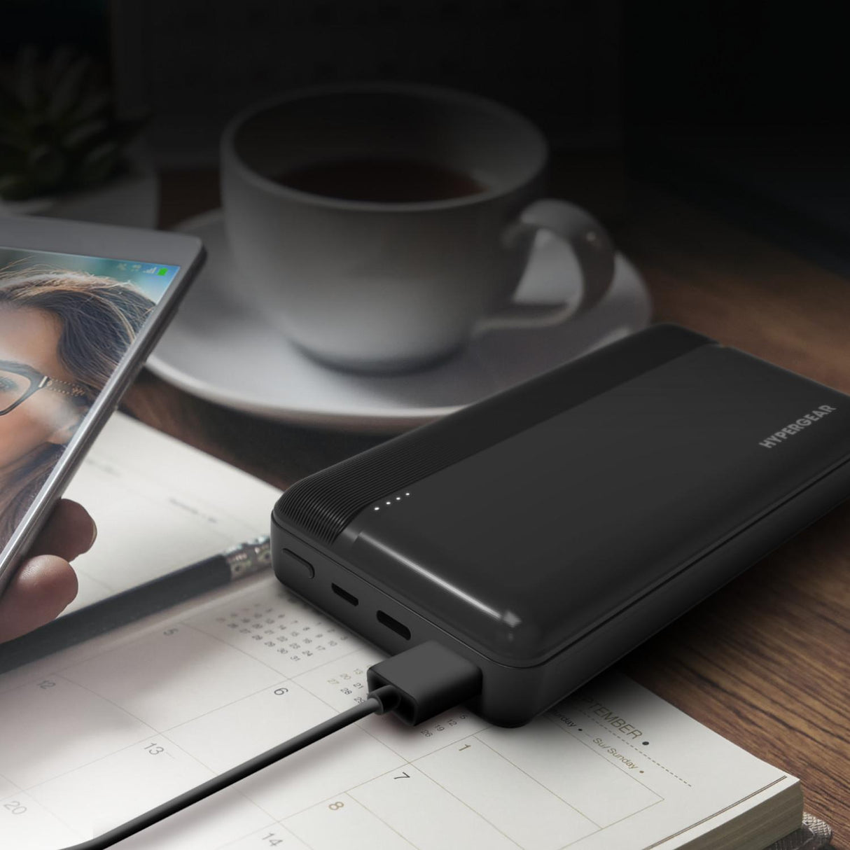 Banco de energía de carga rápida 20000mAh 20W USB-C PD