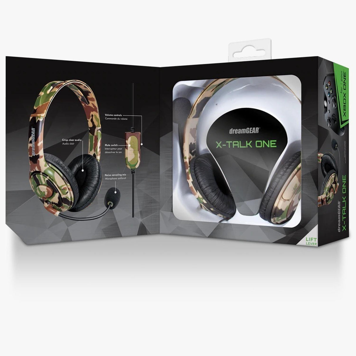 Diadema Gamer X-talk Para Xbox One Color Camuflaje Dreamgear