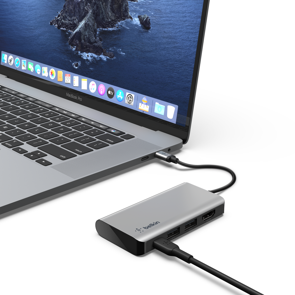 Adaptador Multipuerto USB C 4 En 1