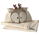 Deer-shaped children's towel, one-size-fits-all