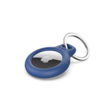 Holder with keychain for AirTag - Blue