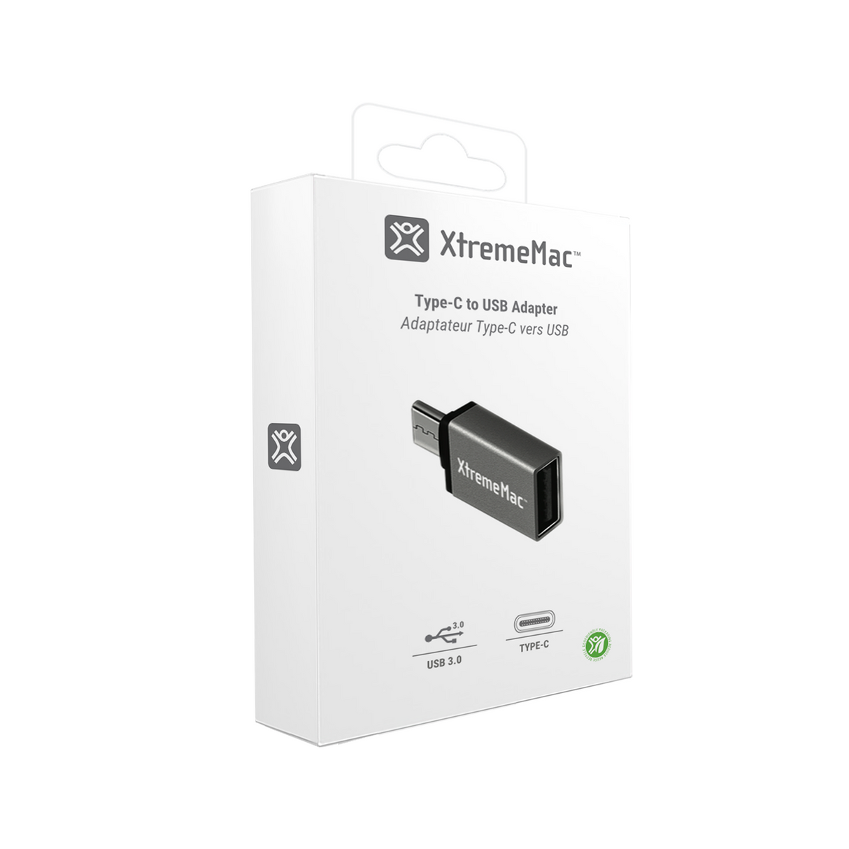 Adaptador Tipo C a Usb A Gris Xtrememac